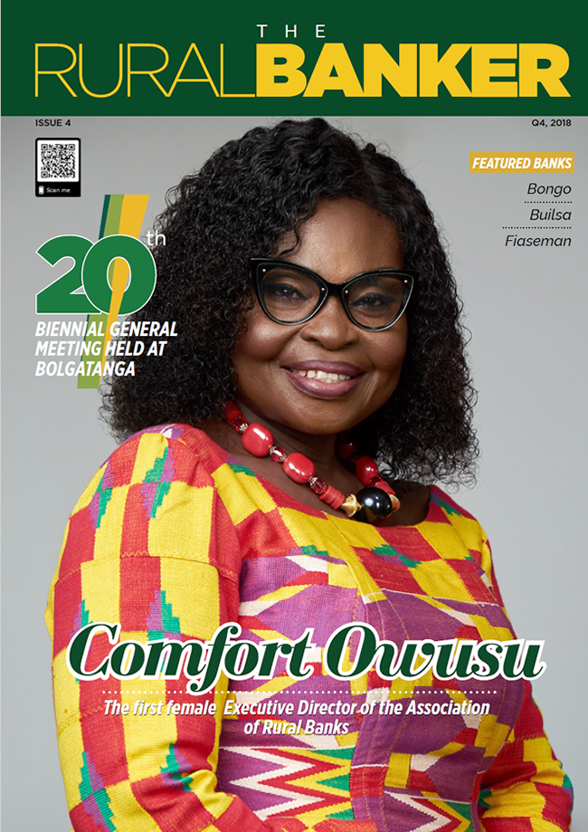 COMFORT OWUSU, The first Female Executive Director of the Association of Rural Banks